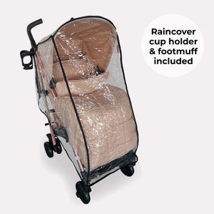 My Babiie MB51 Plus Stroller with Rain cover - Rose Gold Blush