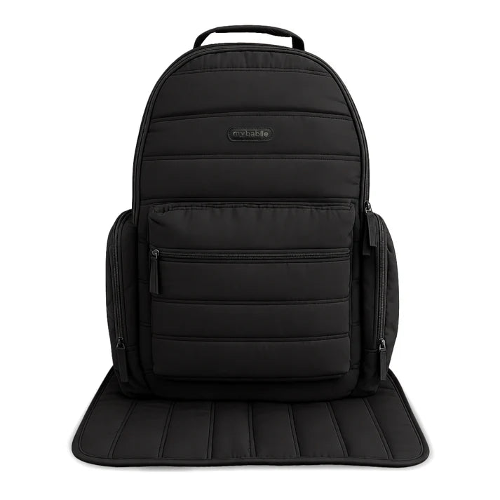 My Babiie Backpack Changing Bag - Black
