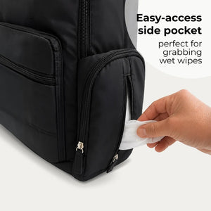 My Babiie Backpack Changing Bag - Black