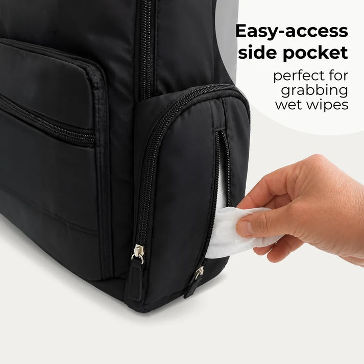 My Babiie Backpack Changing Bag - Black