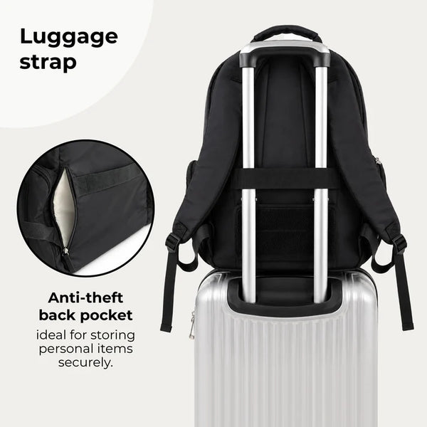 My Babiie Backpack Changing Bag - Black