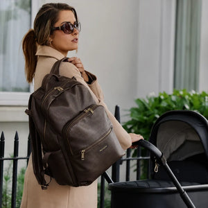 My Babiie Backpack Pro Changing Bag - Mocha