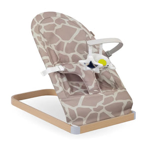 My Babiie Baby Bouncer with Toy Bar - Giraffe