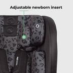 My Babiie MBCS100 2-in-1 Convertible R129 Car Seat - Black Leopard