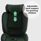 My Babiie MBCS100 2-in-1 Convertible R129 Car Seat - Forest Green