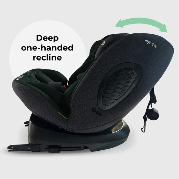 My Babiie MBCS200 Spin R129 Car Seat with Top Tether - Green