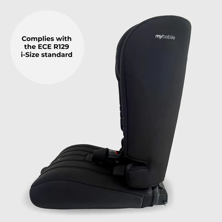My Babiie MBCS50 Toddler to Booster R129 Car Seat - Black Leopard