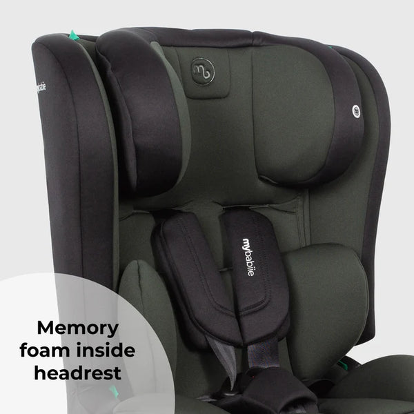 My Babiie MBCS50 Toddler to Booster R129 Car Seat - Green