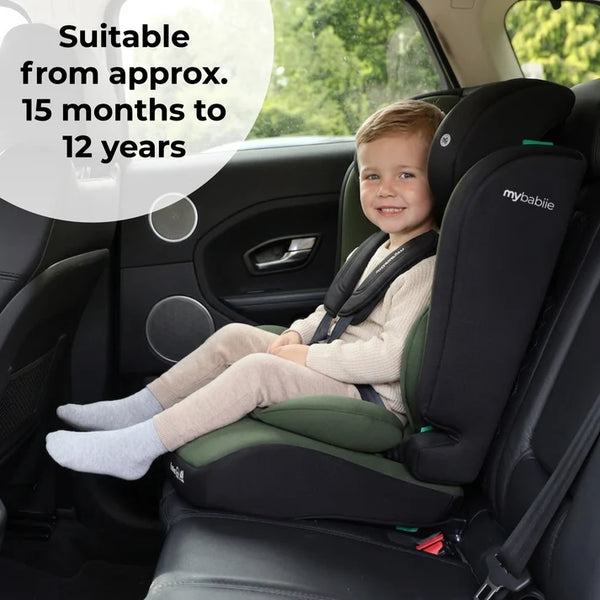 My Babiie MBCS50 Toddler to Booster R129 Car Seat - Green