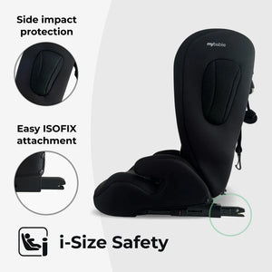 My Babiie MBCS75 Toddler to Booster R129 Car Seat with ISOFIX - Green