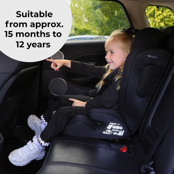 My Babiie MBCS75 Toddler to Booster R129 Car Seat with ISOFIX - Green