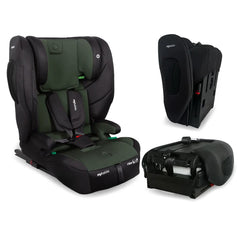 My Babiie MBCS80 Foldable i-Size Isofix Toddler Booster Seat - Green