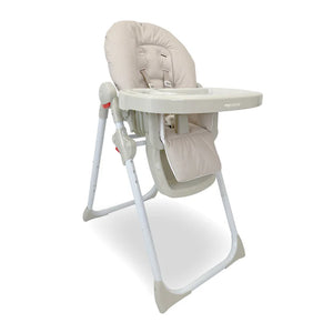 My Babiie MBHC8 Premium Highchair in Oatmeal Herringbone