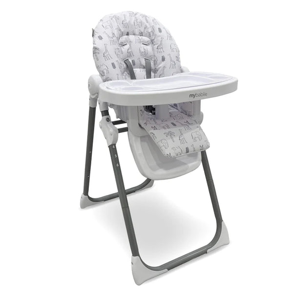 My Babiie MBHC8 Premium Highchair in Wild Safari