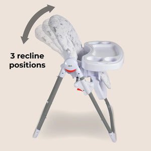 My Babiie MBHC8 Premium Highchair in Wild Safari