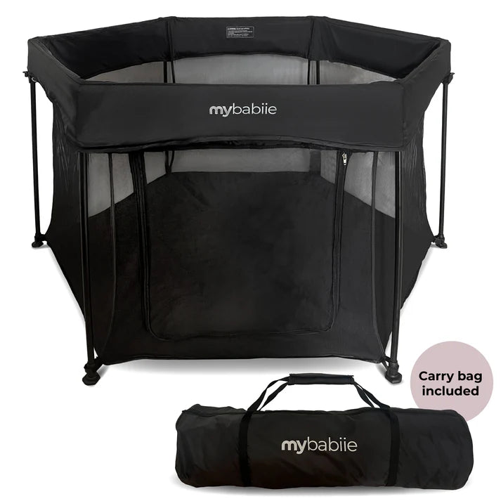 My Babiie Baby Play Pen – Black