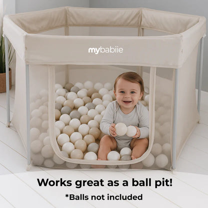 My Babiie Baby Play Pen – Ivory
