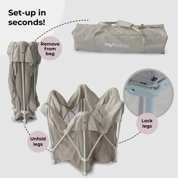 My Babiie Baby Play Pen – Ivory