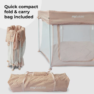 My Babiie Baby Play Pen – Blush Pink