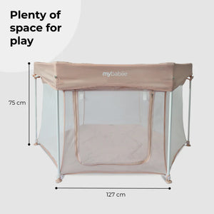 My Babiie Baby Play Pen – Blush Pink