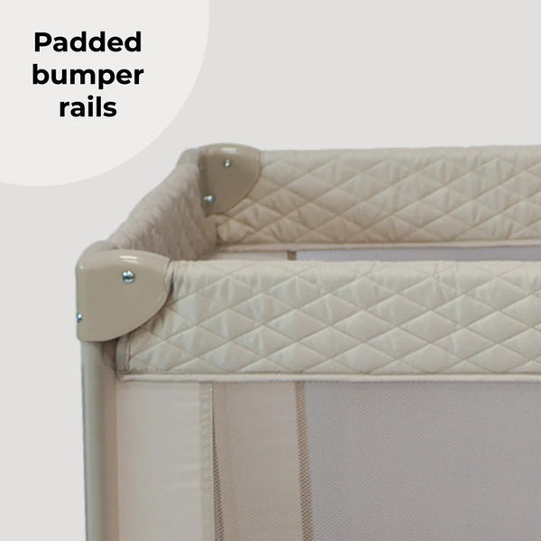 My Babiie MBTC1 Travel Cot - Ivory