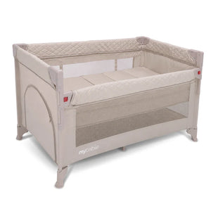 My Babiie MBTC4 Luxe 4-in-1 Travel Cot - Ivory