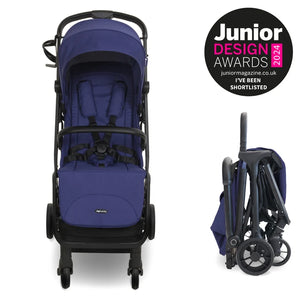 My Babiie MBx7 Plus Auto Fold Stroller - Indigo
