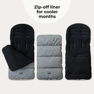 My Babiie Universal Footmuff - Grey