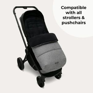 My Babiie Universal Footmuff - Grey