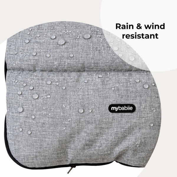 My Babiie Universal Footmuff - Grey