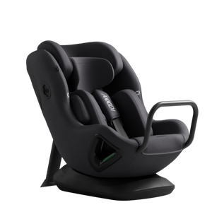 Axkid Minikid Core Car Seat - Atric Mist Grey | Swedish Plus Tested ERF Seat 40–125cm