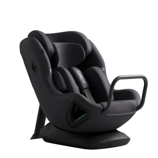 Axkid Minikid Core Car Seat - Atric Mist Grey | Swedish Plus Tested ERF Seat 40–125cm