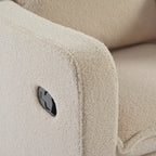 Bebe & Beyond Nestler Recliner Nursing Chair – Oatmeal Teddy