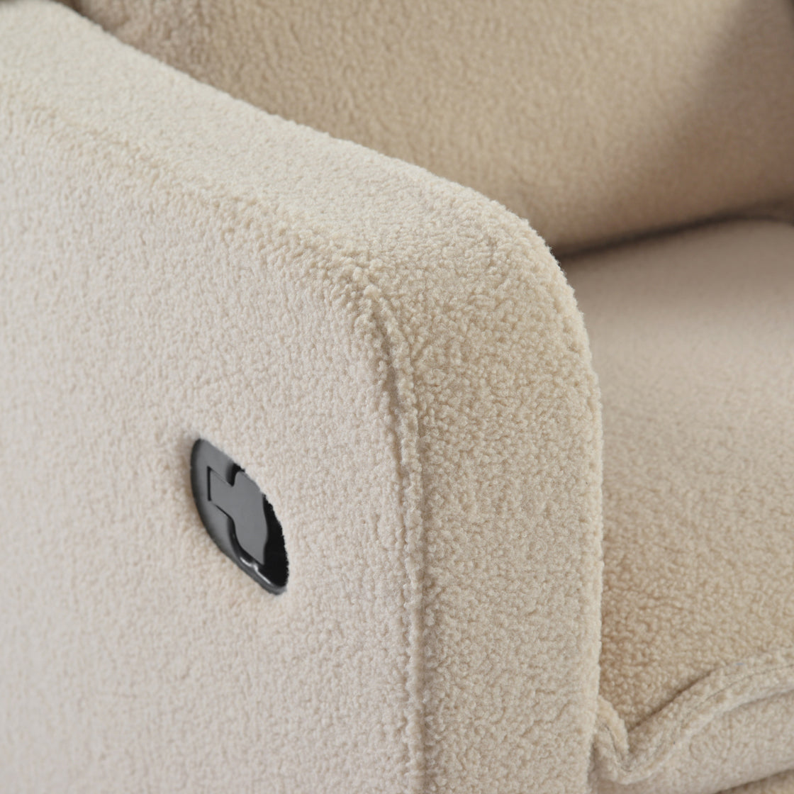 Bebe & Beyond Nestler Recliner Nursing Chair – Oatmeal Teddy