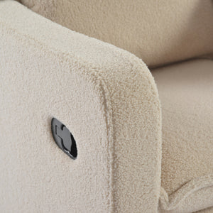 Bebe & Beyond Nestler Recliner Nursing Chair – Oatmeal Teddy