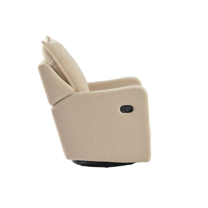 Bebe & Beyond Nestler Recliner Nursing Chair – Oatmeal Teddy