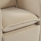 Bebe & Beyond Nestler Recliner Nursing Chair – Oatmeal Teddy