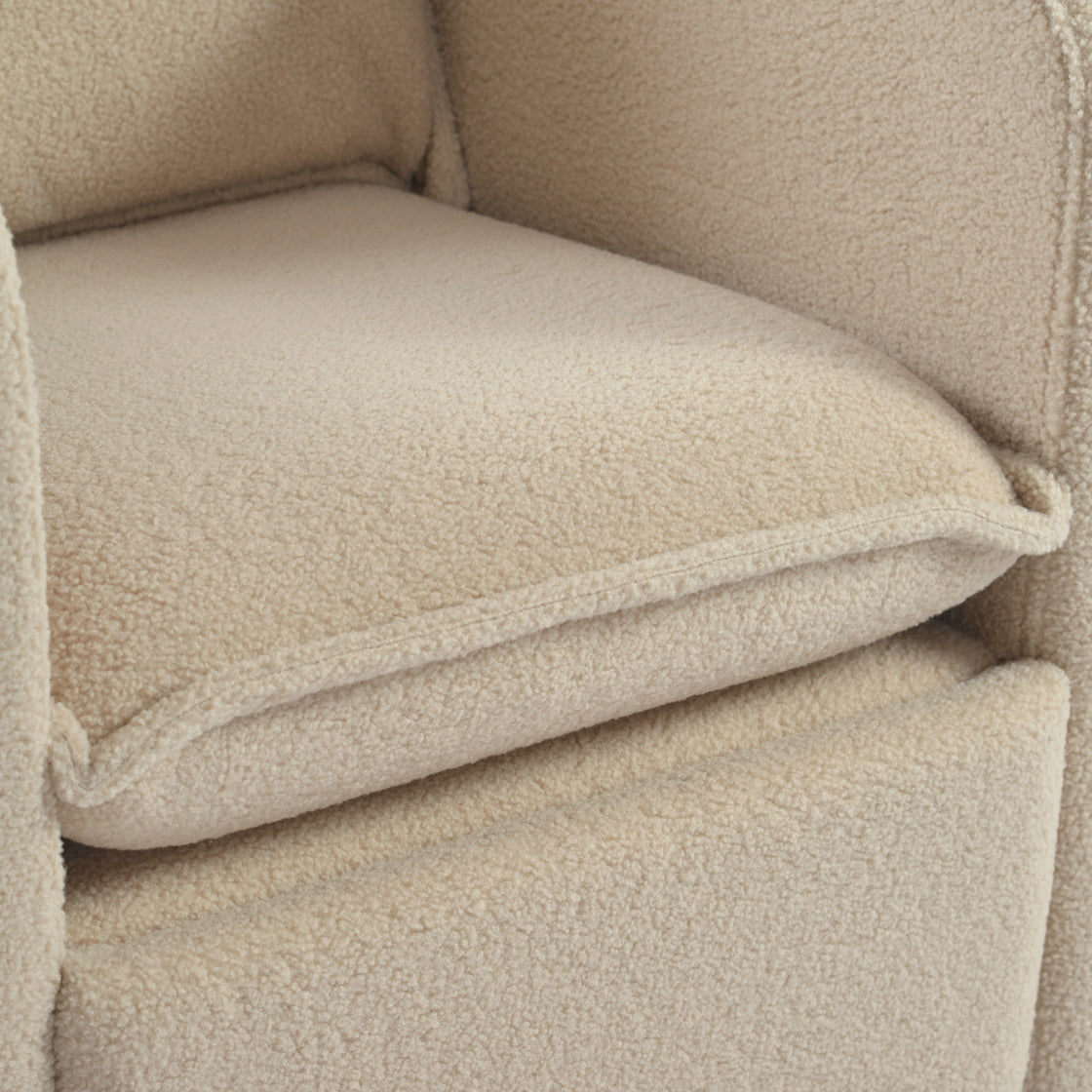 Bebe & Beyond Nestler Recliner Nursing Chair – Oatmeal Teddy
