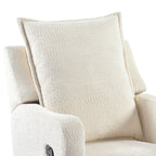 Bebe & Beyond Nestler Recliner Nursing Chair – Off White Bouclé