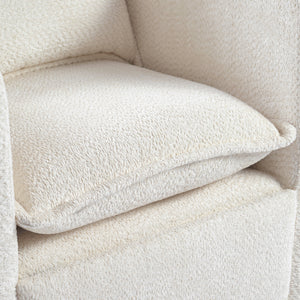 Bebe & Beyond Nestler Recliner Nursing Chair – Off White Bouclé