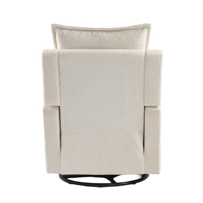 Bebe & Beyond Nestler Recliner Nursing Chair – Off White Bouclé