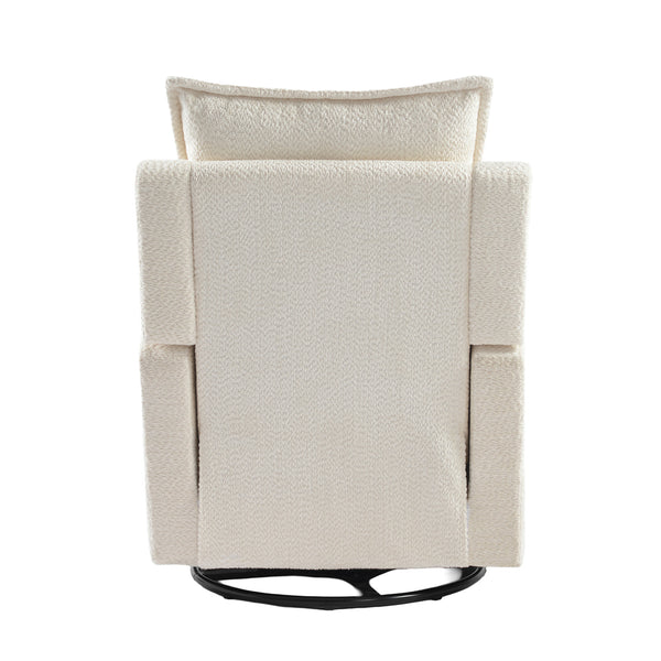 Bebe & Beyond Nestler Recliner Nursing Chair – Off White Bouclé
