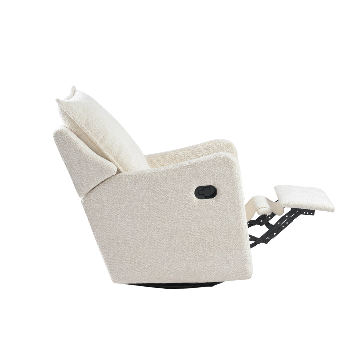 Bebe & Beyond Nestler Recliner Nursing Chair – Off White Bouclé
