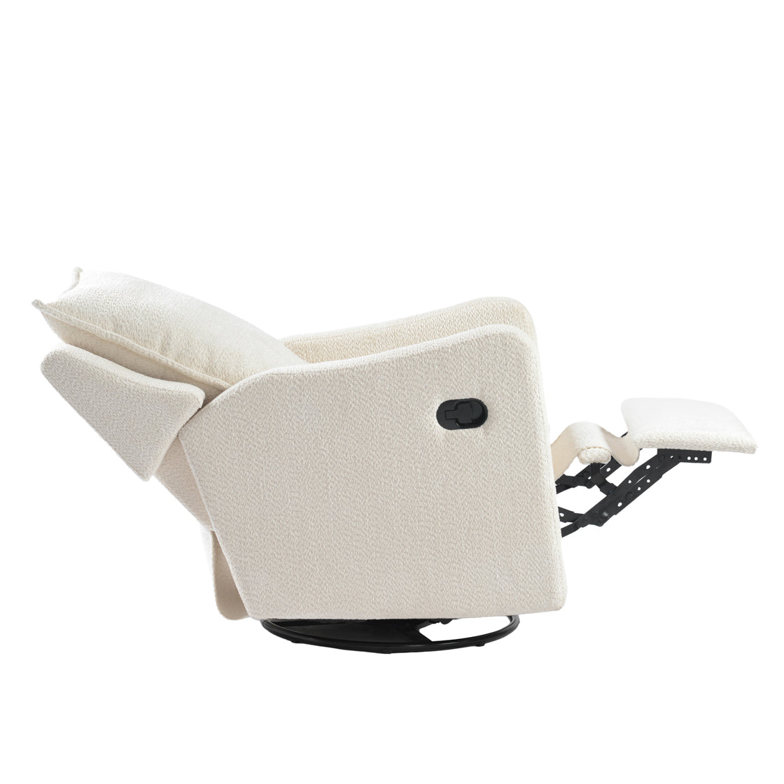 Bebe & Beyond Nestler Recliner Nursing Chair – Off White Bouclé