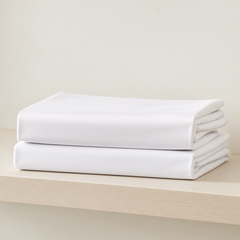 Next To Me Fitted Sheets White - Pack of 2