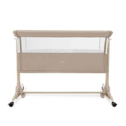 Babymore Neera Bedside Crib – Khaki