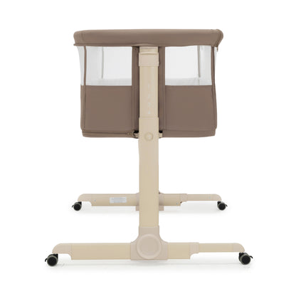 Babymore Neera Bedside Crib – Mocha