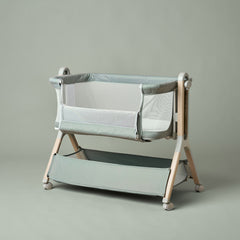 OBaby Cloud Bedside Crib – Sage