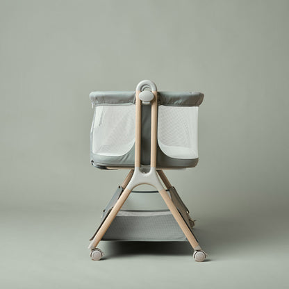 OBaby Cloud Bedside Crib – Sage