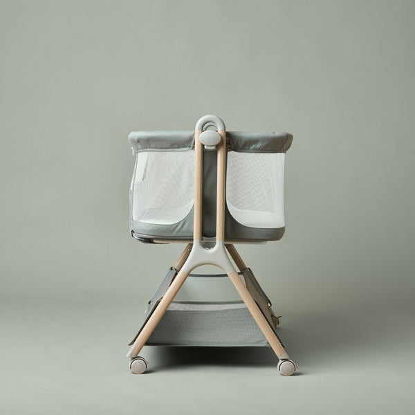 OBaby Cloud Bedside Crib – Sage